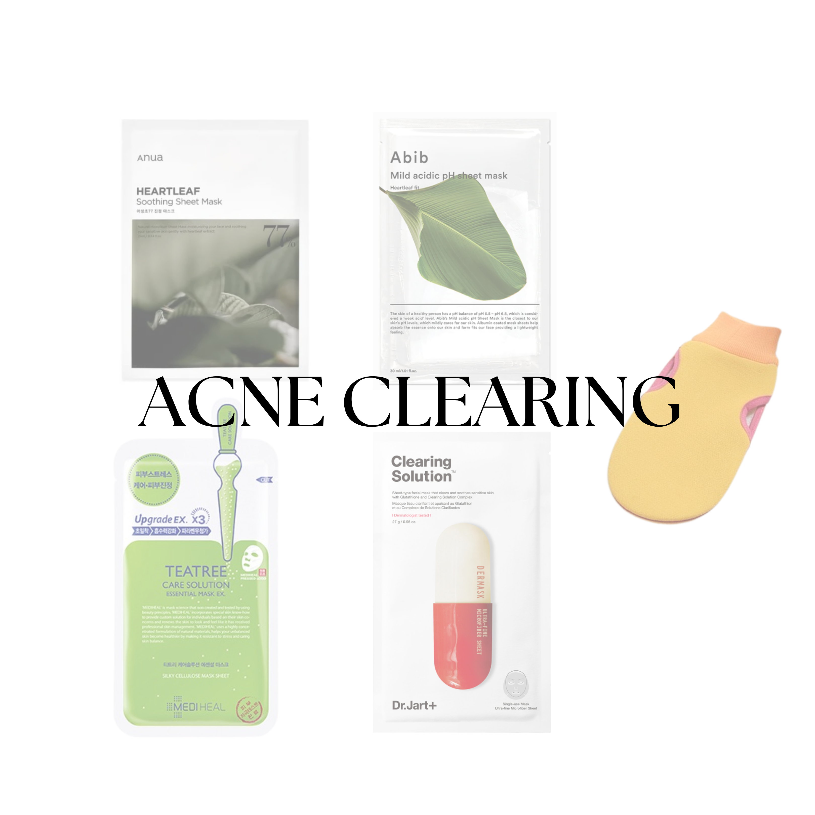 Acne Clearing Mask Set