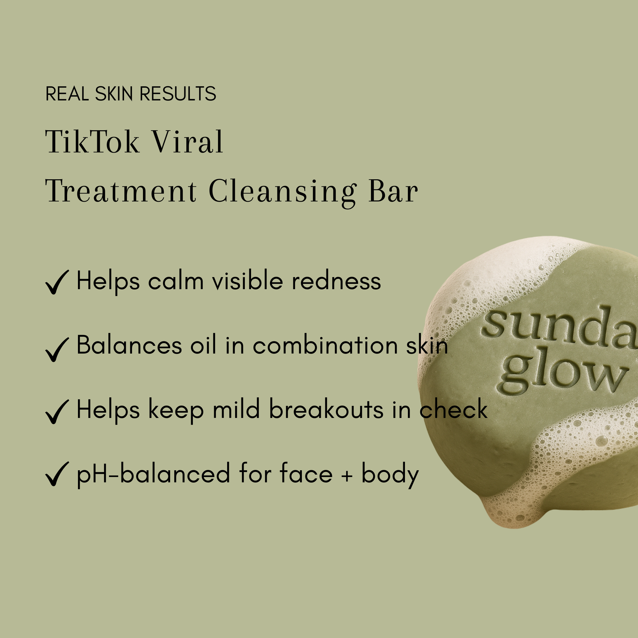 Green Tea Soothing Luxury Cleansing Bar