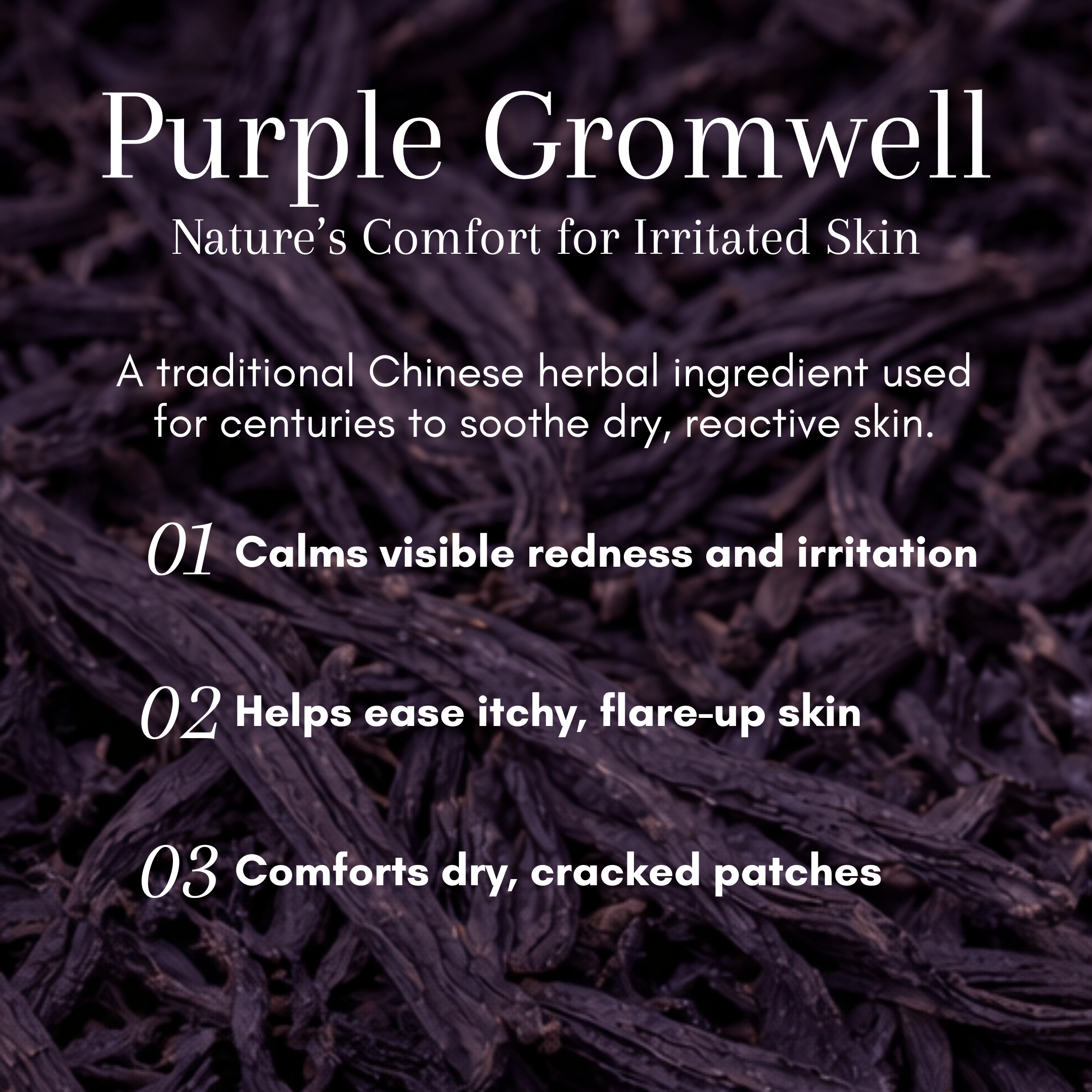 Purple Gromwell Relief Treatment