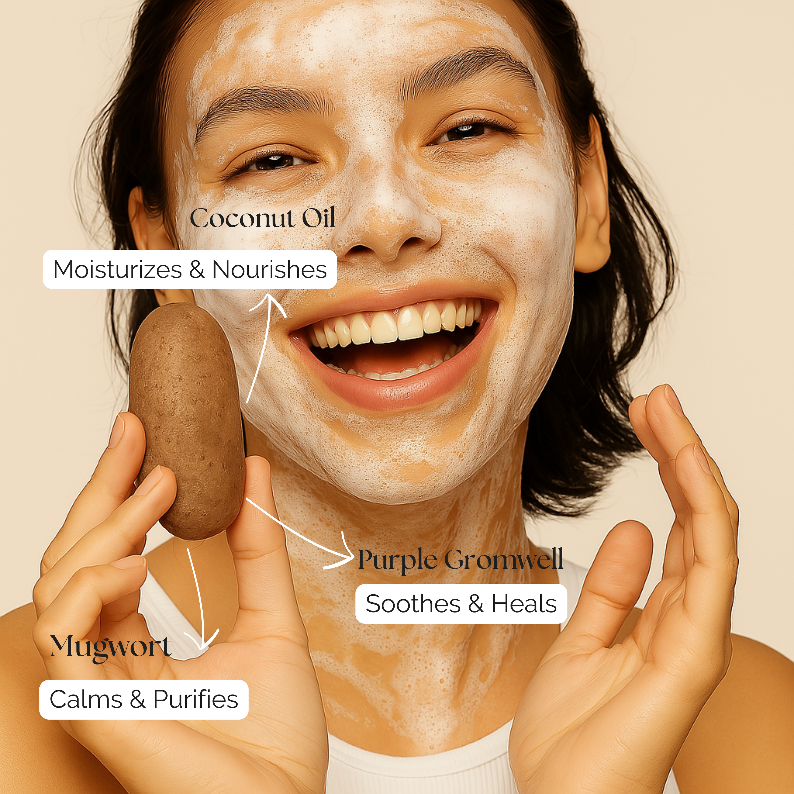 Mugwort Comforting Luxury Cleansing Bar