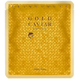 Holika Holika Prime Youth Gold Caviar Gold Foil Mask (5 pack)