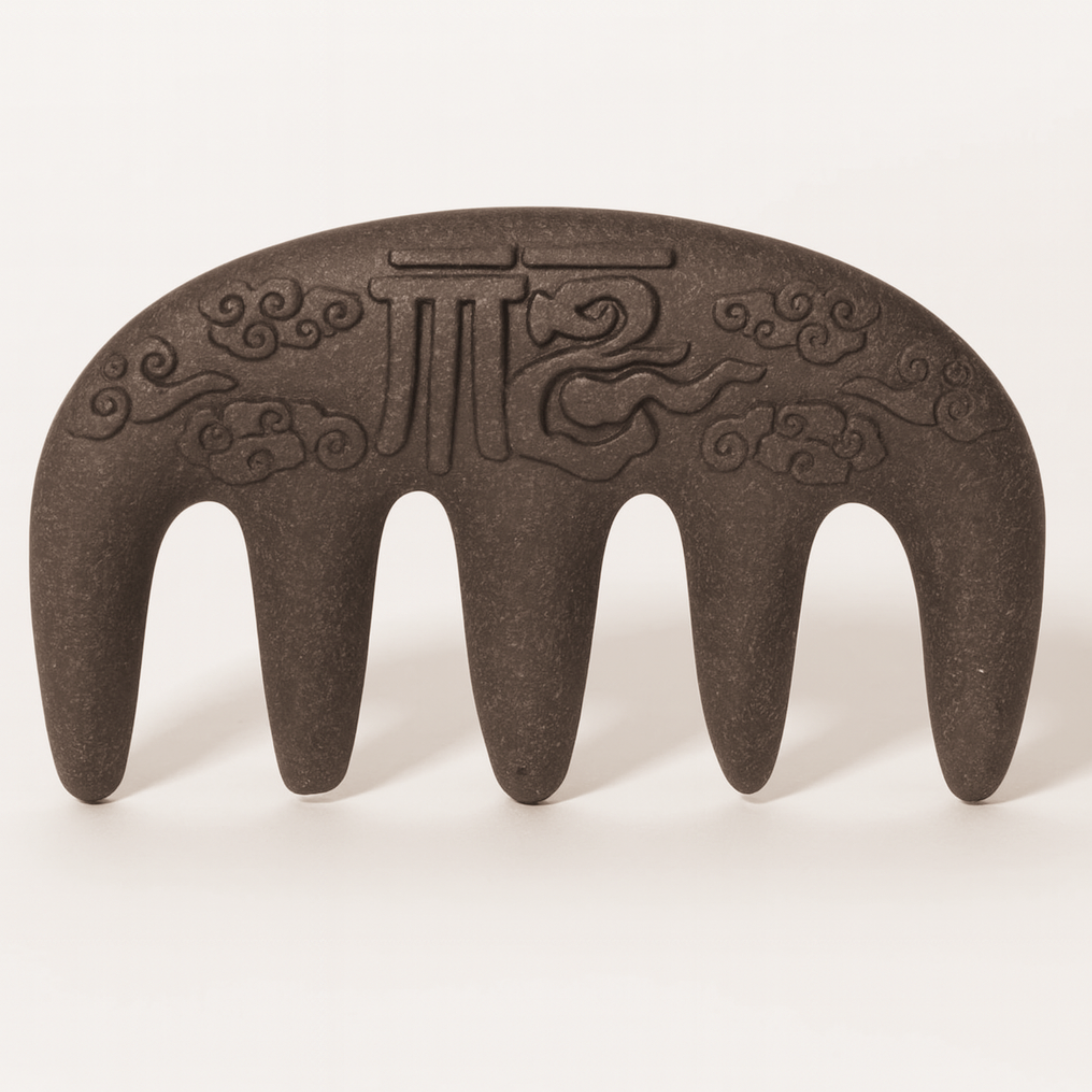Hand-Carved Herbal Scalp Massager
