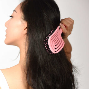 Curved Quick Dry Hair Brush